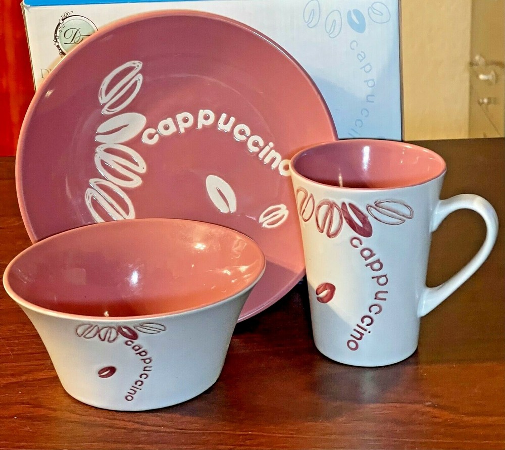 Decorating Touch 3 Pcs Dinnerware Set Fiesta colors