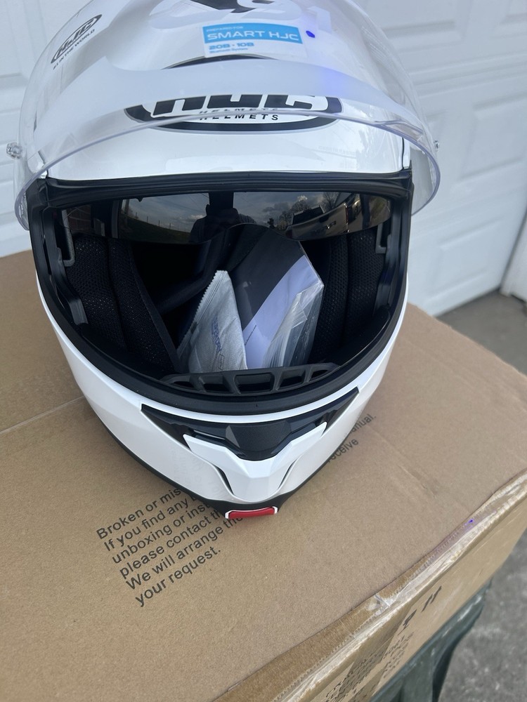 HJC C91 Solid Modular Motorcycle Helmet with HJ-17 Pinlock Shield Size Large