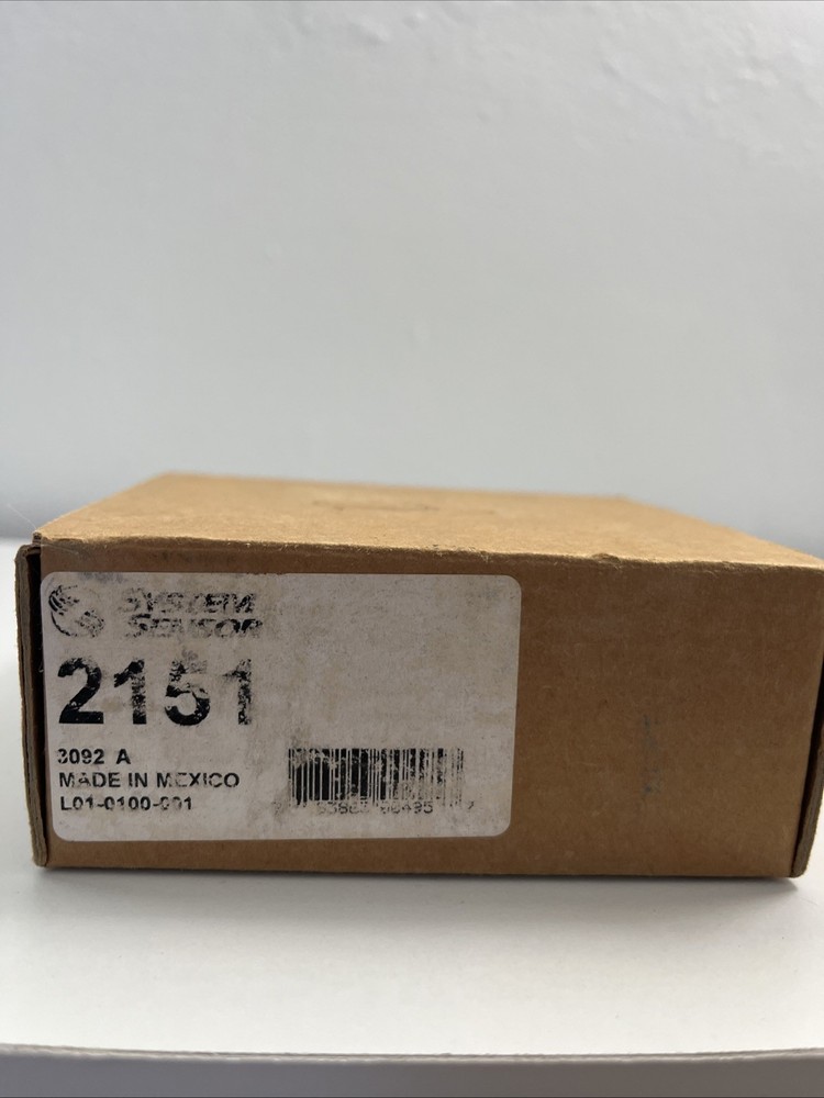 System Sensor 2151 Smoke Detector **NEW** SAME DAY SHIPPING