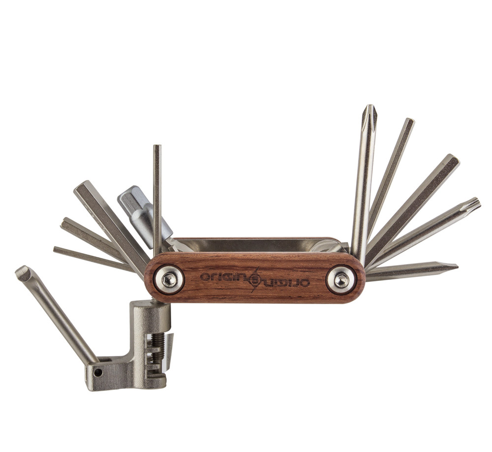 Origin 8 11 Function Bicycle Multi-Tool - Wood Finish