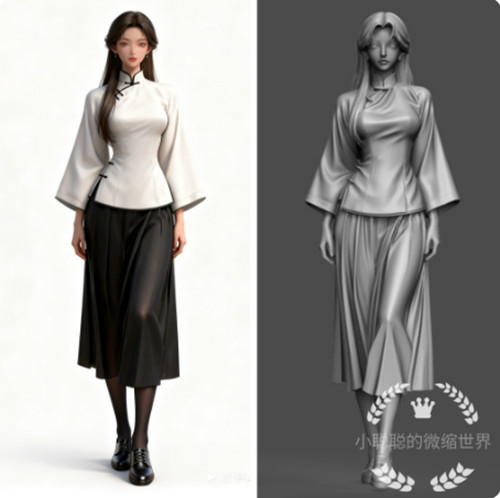 12pcs items 1/43 painted figure