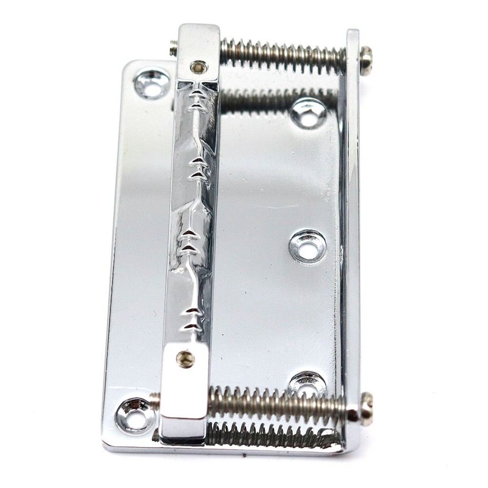 Metal 8 Strings Mandolin Bridge Hardtail Fixed Bridge Replacement Silver