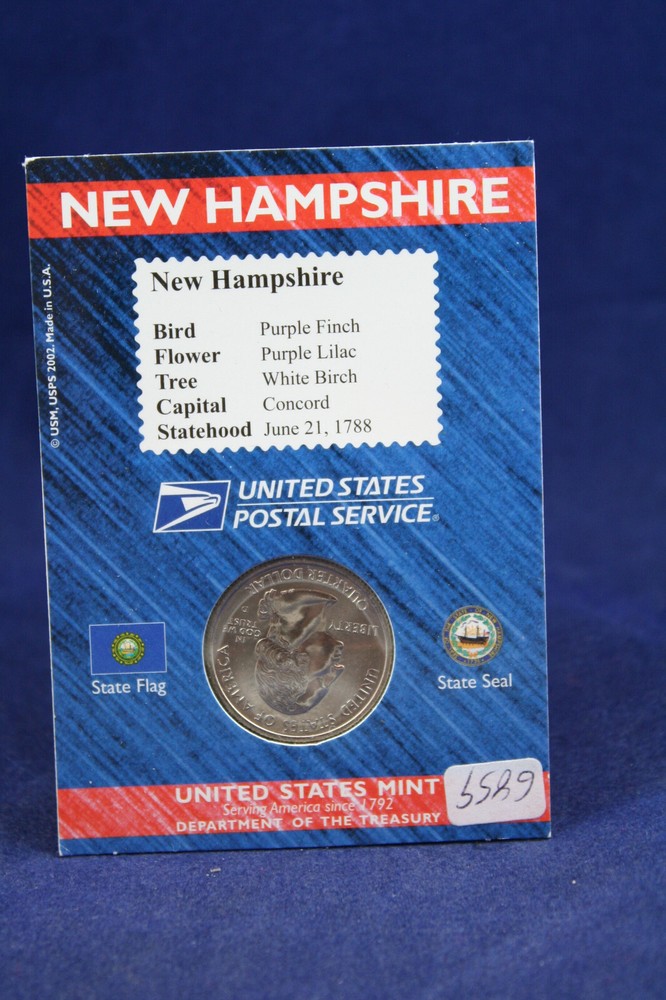 2000 STATE QUARTER and Stamp Set