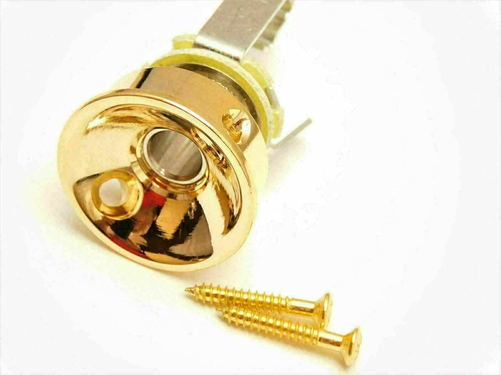 ELECTROSOCKET Jack Plate for Telecaster Gold Switchcraft / Neutrik