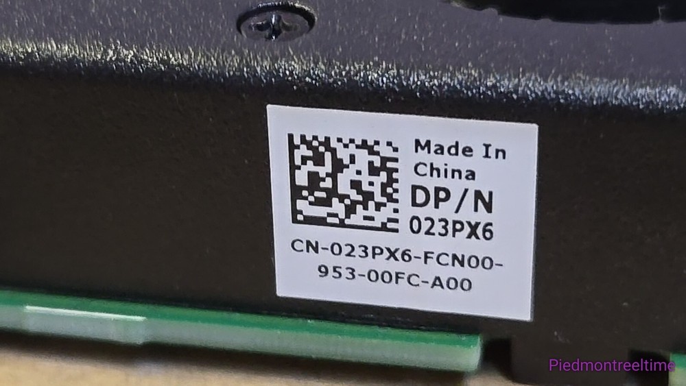 Dell SSD NVMe M.2 PCI-e 2x Solid State Storage Adapter Card NTRCY