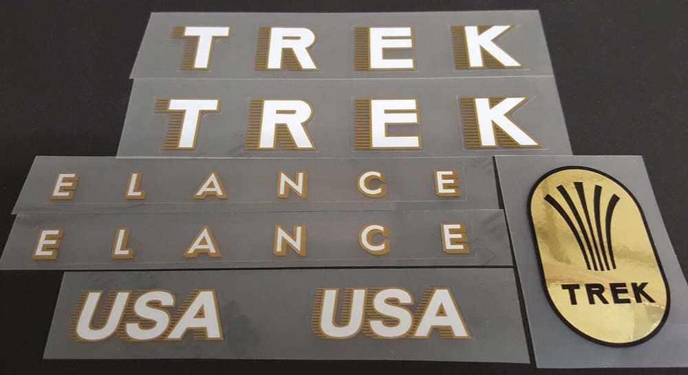 TREK Elance decal set