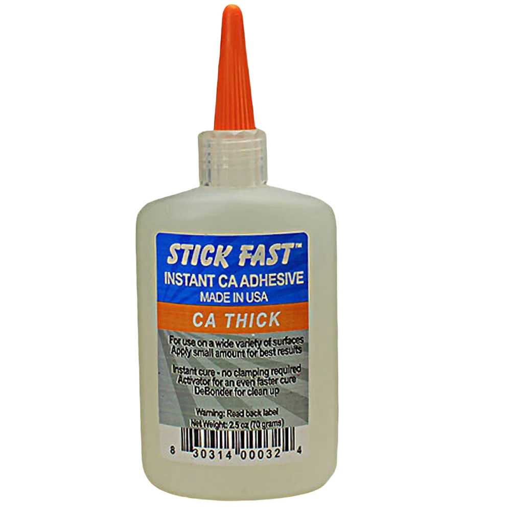 Stick Fast Thick CA Glue, 2.5 Ounce