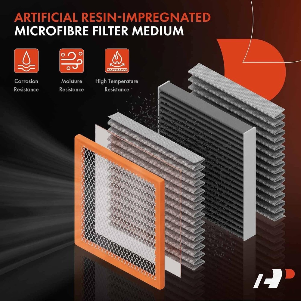 Engine Air Filter Compatible with Nissan & Infinit Models Standard Air Filter