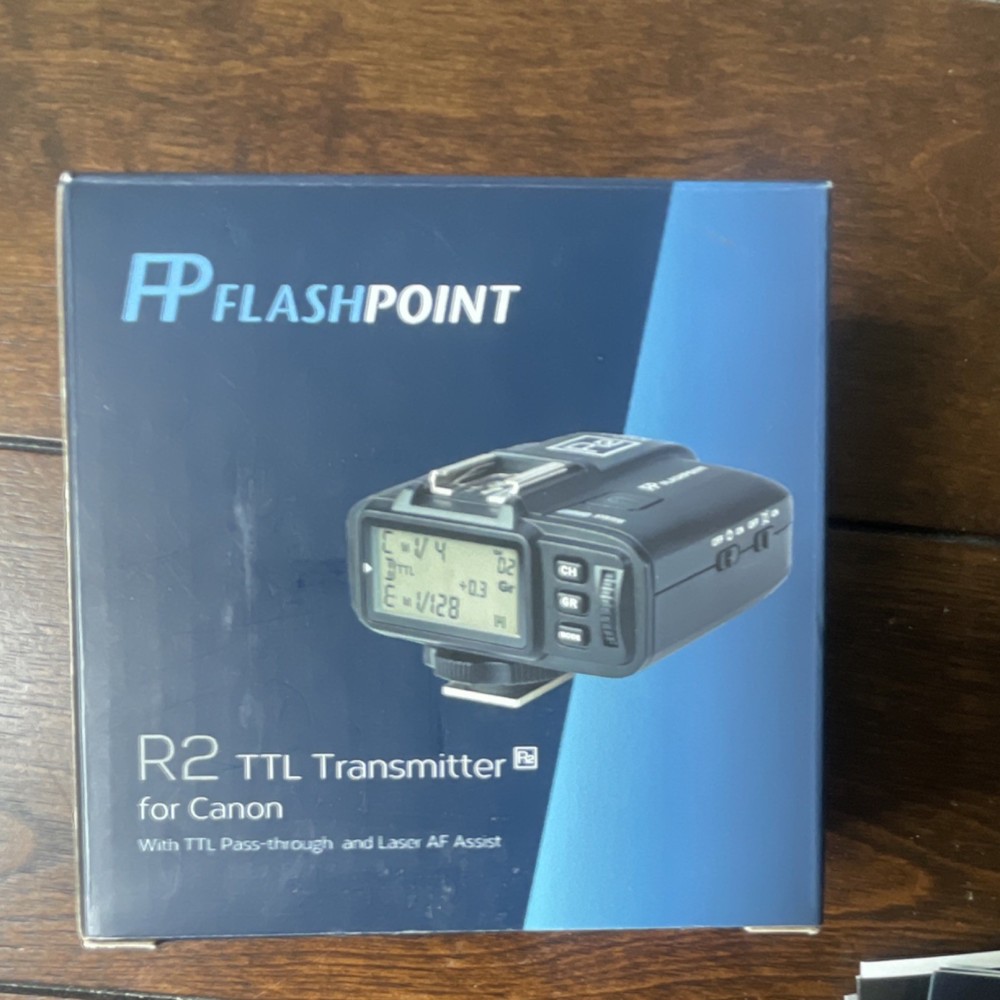 Flashpoint R2 TTL Transmitter for Canon EOS Wireless Radio Trigger