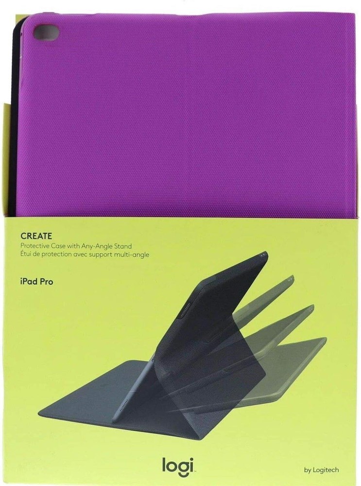 Logitech Create Protective Case w/ Stand for 12.9-Inch Apple iPad Pro 1 - Purple