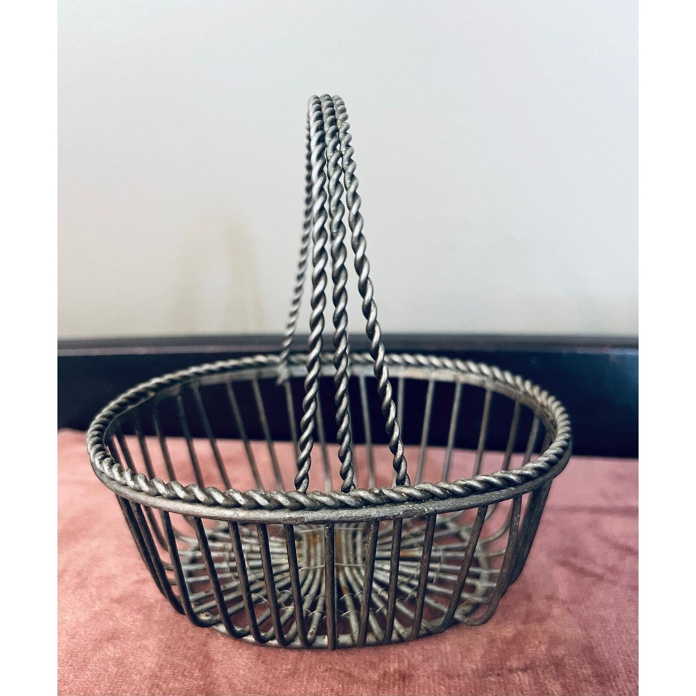 Micro Silver Wire Basket | Jewelry Storage