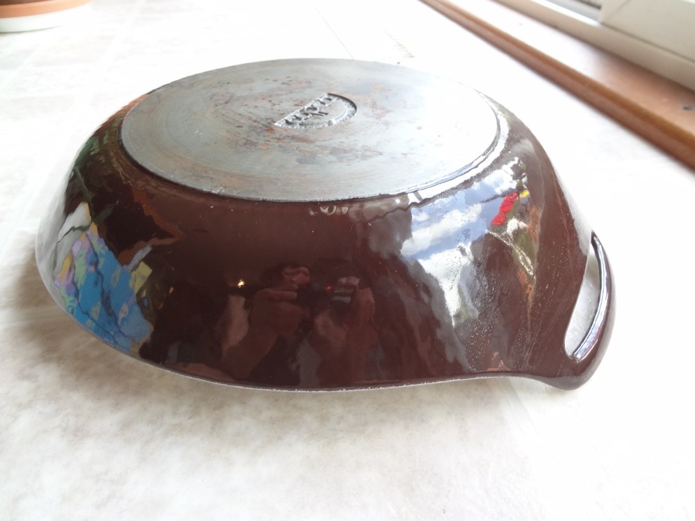 Copco Denmark Michael Lax Cast Iron Enamel Paella Pan