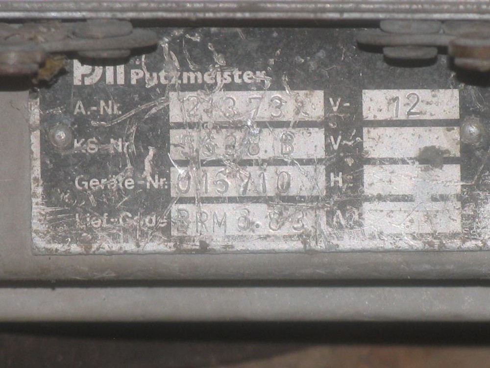 Putzmeister Concrete Pump boom controller schwing remote