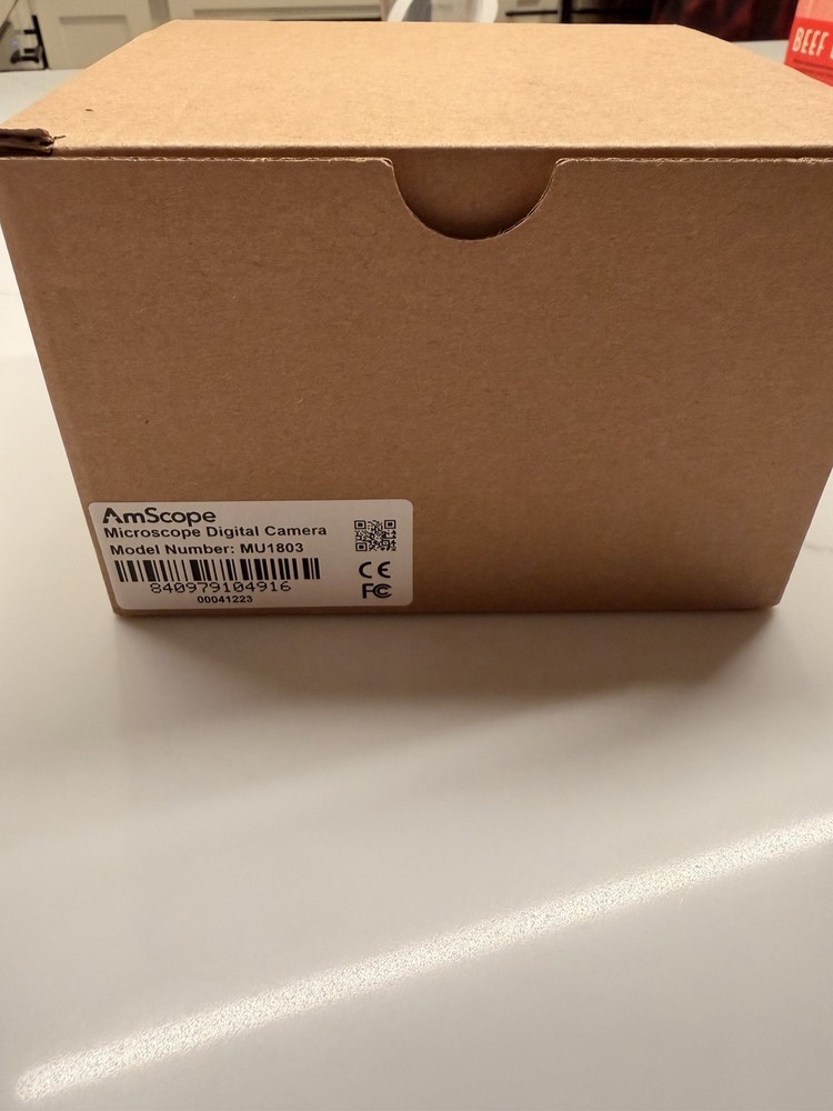 AmScope MU1803 18MP CMOS C-Mount Microscope Camera with Reduction Lens