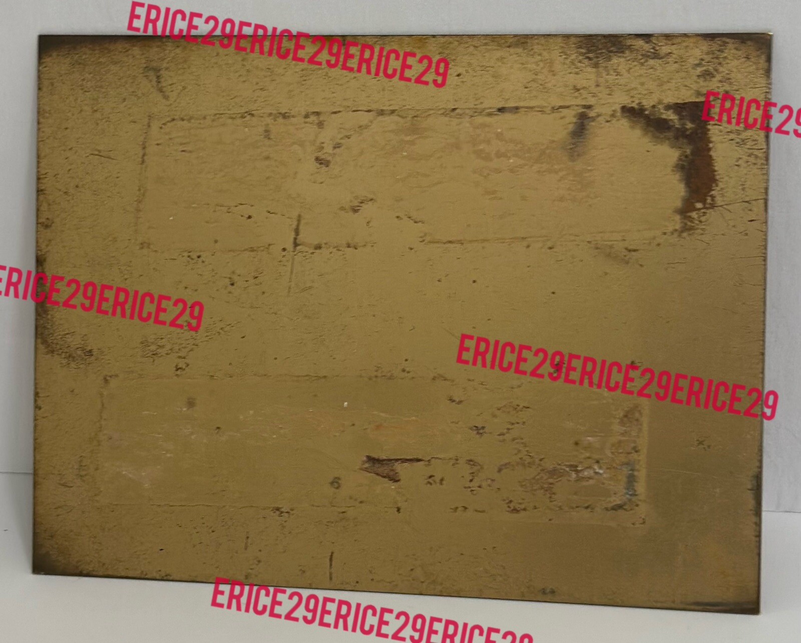 Third Land & Air Show Rhode Island Military Vehicle Collectors Club Brass Plaque