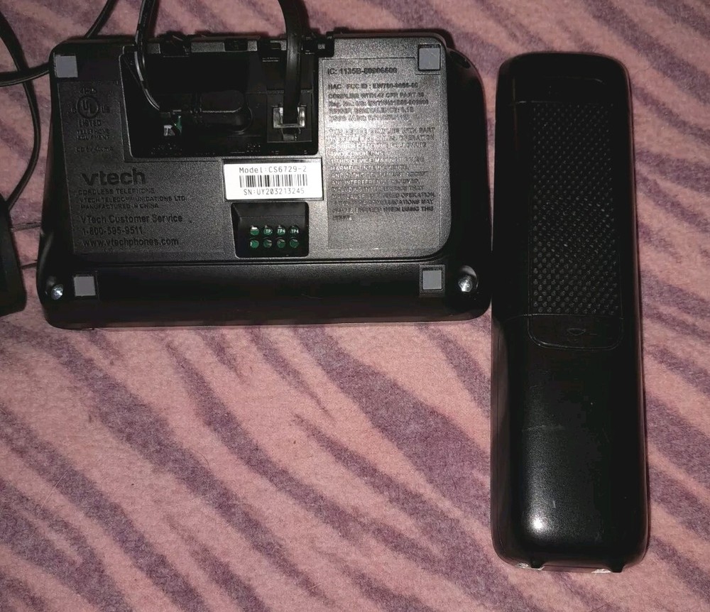 VTech CS6729-2 Cordless Digital Answering System with Caller ID Call Waiting