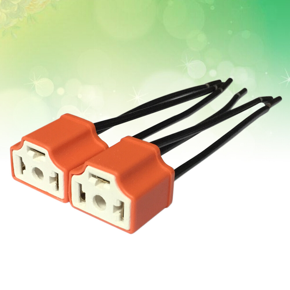2 Pcs Flasher Sockets Safe and Efficient Relay Impact Molded