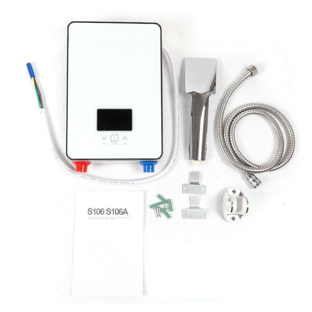 4500W 110V Instant Electric Tankless Hot Water Heater On Demand Whole House NEW