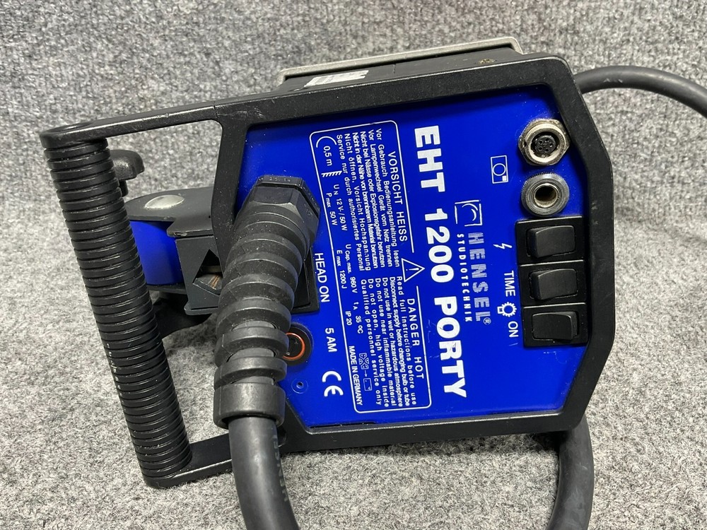 Hensel Studiotechnik EHT 1200 Porty 🔋 Battery Powered Power Pack Studio Use