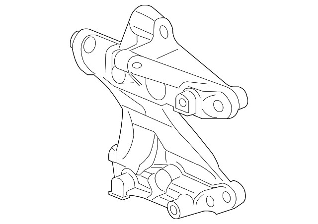 Genuine Honda A/C Compressor Bracket 38930-RN0-A00