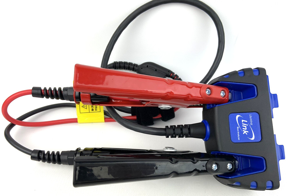Panasonic Battery Tester LifeWINK Blue Analyzer Parts Cables