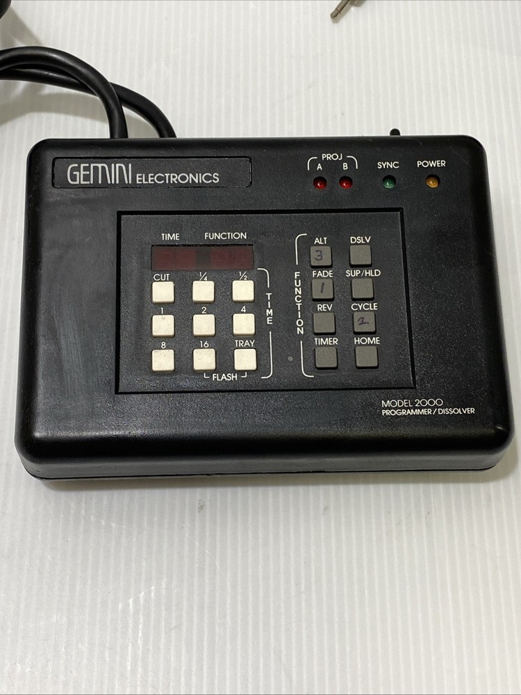 Gemini Model 2000 Programmer Dissolver Pacific Micro Systems VTG