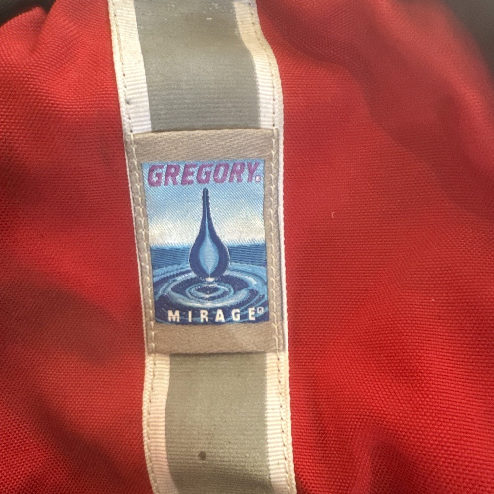 Gregory Mirage Daypack Hiking Backpack Red/Black Small