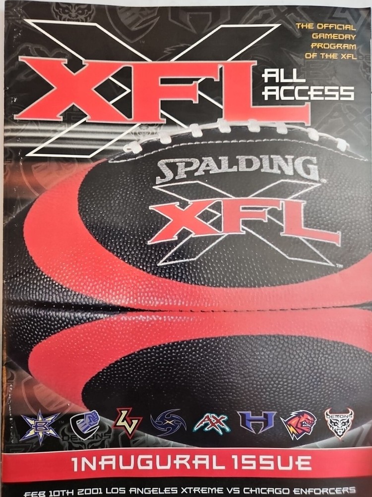 XFL All Access Inaugural ISsue February 10th 2001