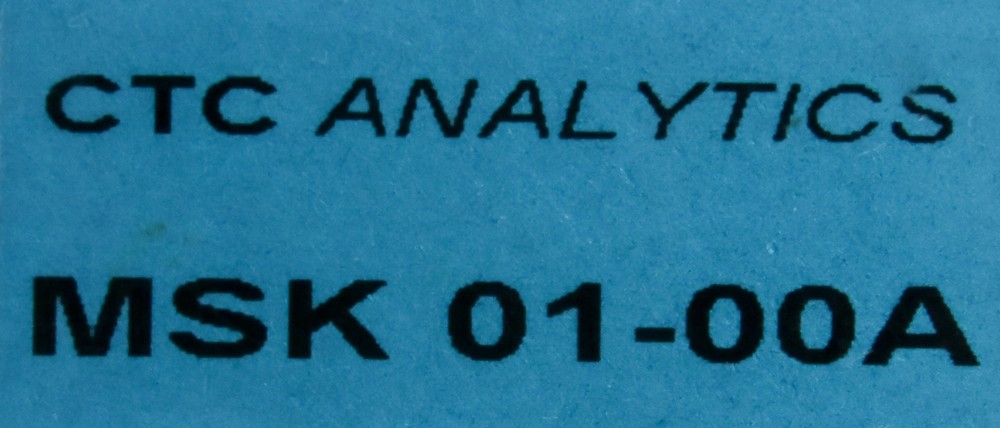 12521 CTC ANALYTICS MEPS PLUNGER HOLDER MSK01-00A