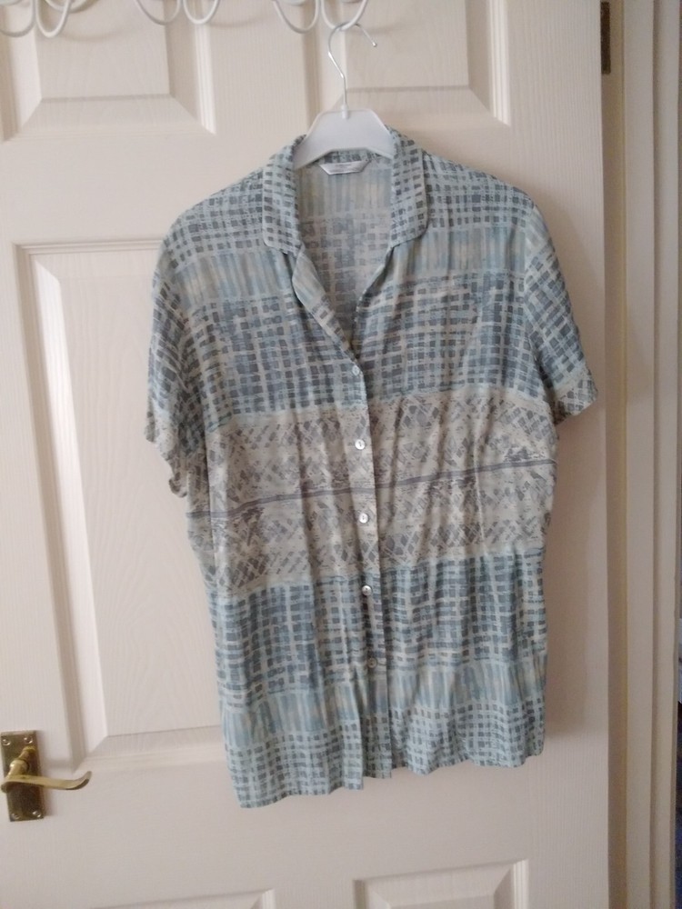 marks & spencer 16 summer skirt top matching 2 pcs suit