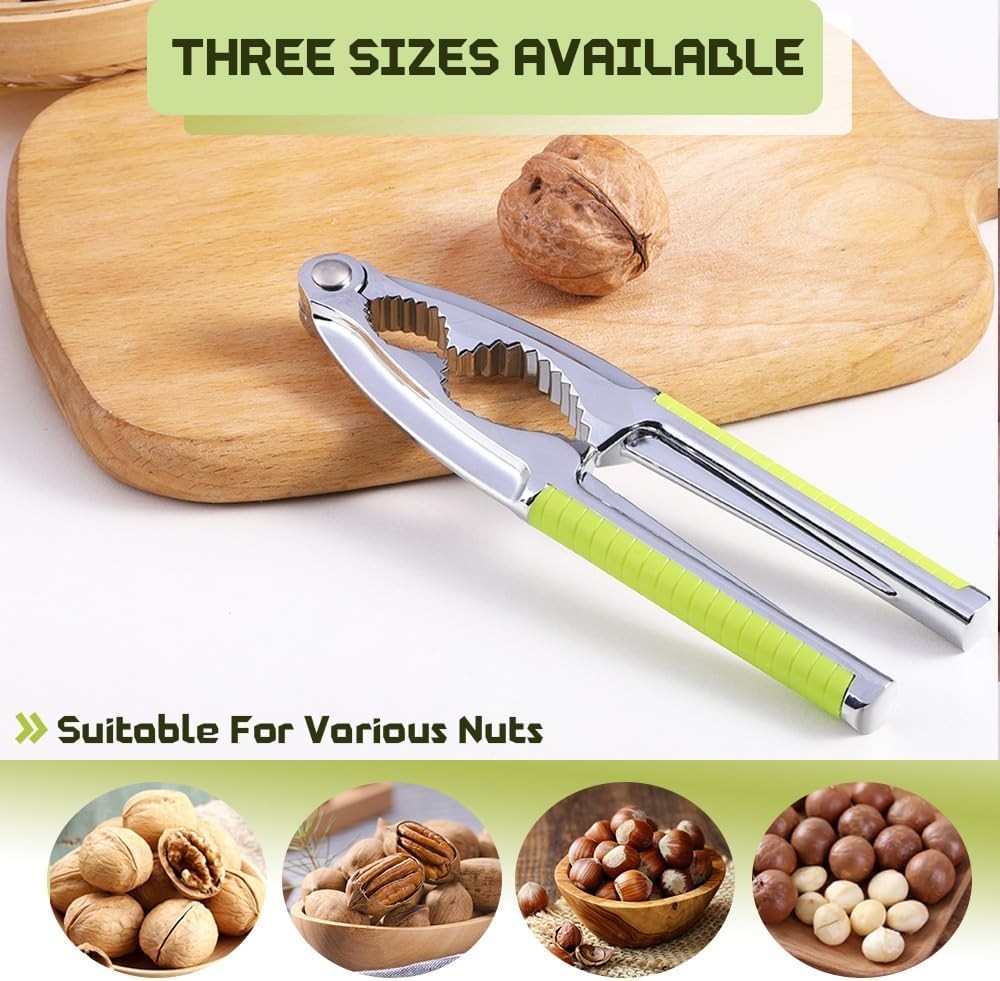 Nut Cracker, Nutcracker, Seafood Tools, Walnut Cracker for All Nuts, Heavy Du...