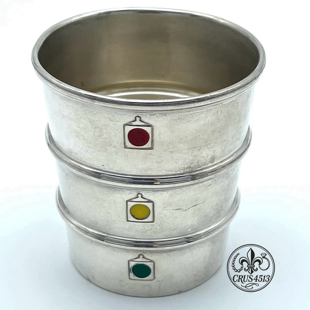 Gorham Sterling Silver Stoplight Jigger Shot Cup