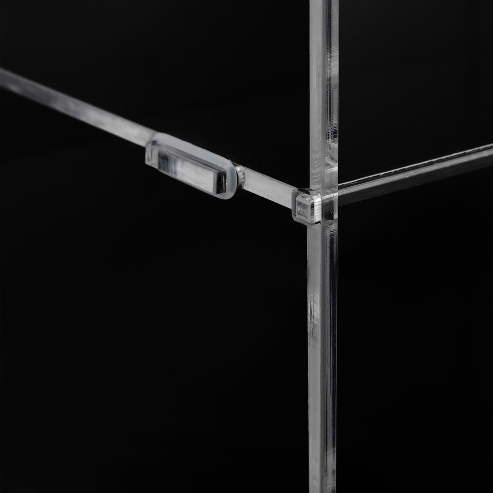 Clear Acrylic Display Case Bakery Pastry Display Case Retail Counter Display