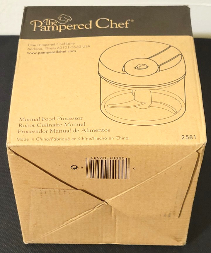 Pampered Chef Manual Food Processor #2581