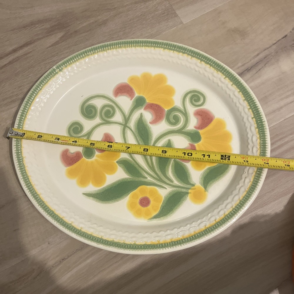 Franciscan Earthenware Maypole 14.25" Oval Serving Platter