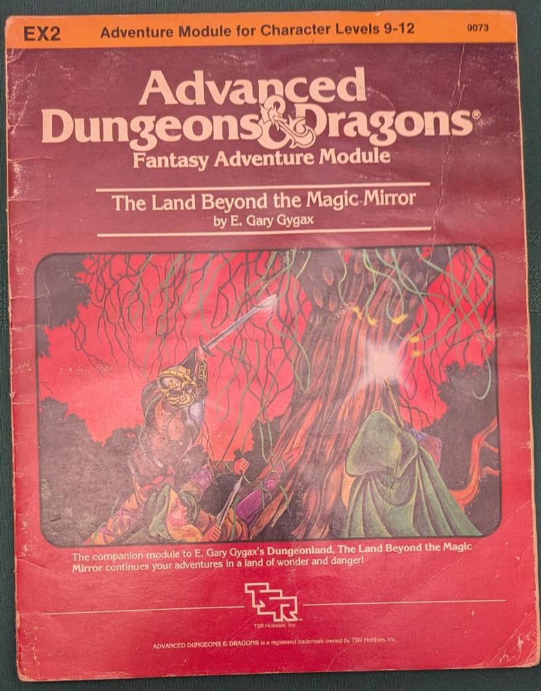 1983 TSR AD&D Module EX2 The Land Beyond the Magic Mirror