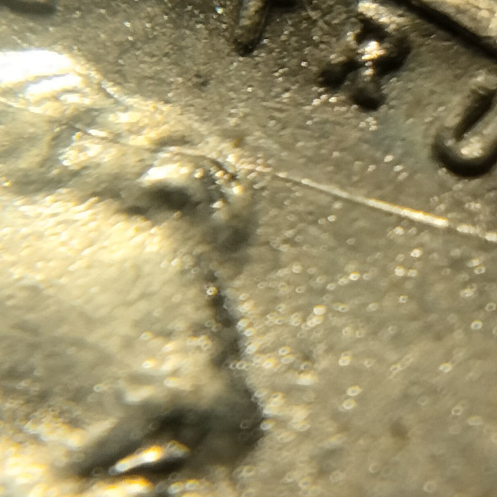 1943 P Lincoln Steel Cent Multiple Die Breaks Die Clash