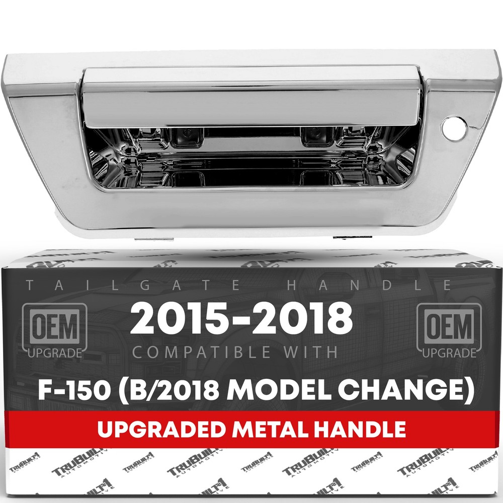 T1A Tailgate Handle Latch Replacement- Upgraded Metal - Compatible with 2015-...