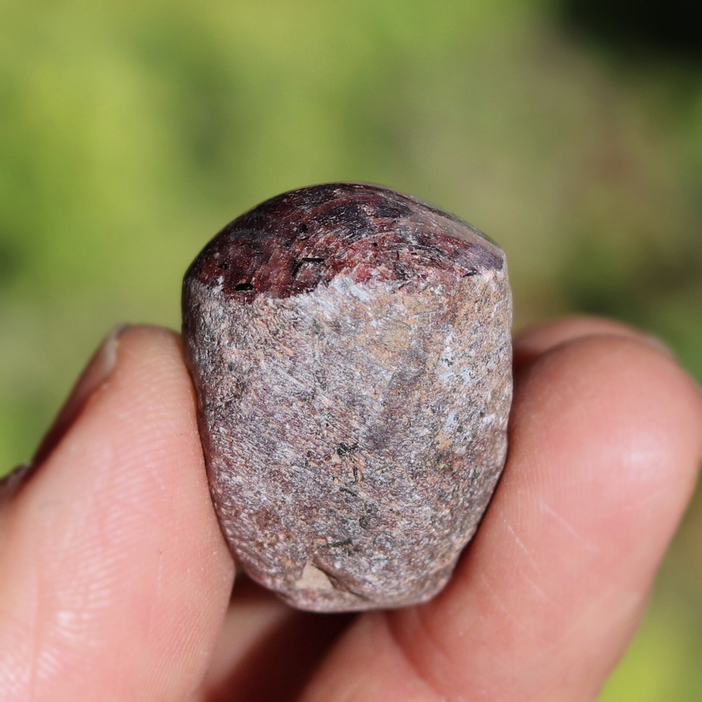 Fluorescent "Star" Ruby, Red Corundum from India (RUB31)