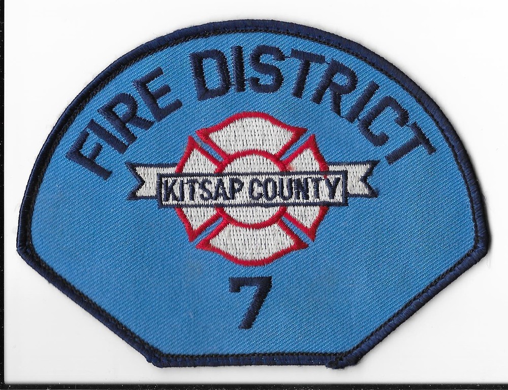 Kitsap County Fire District 7, Washington Shoulder Patch V1