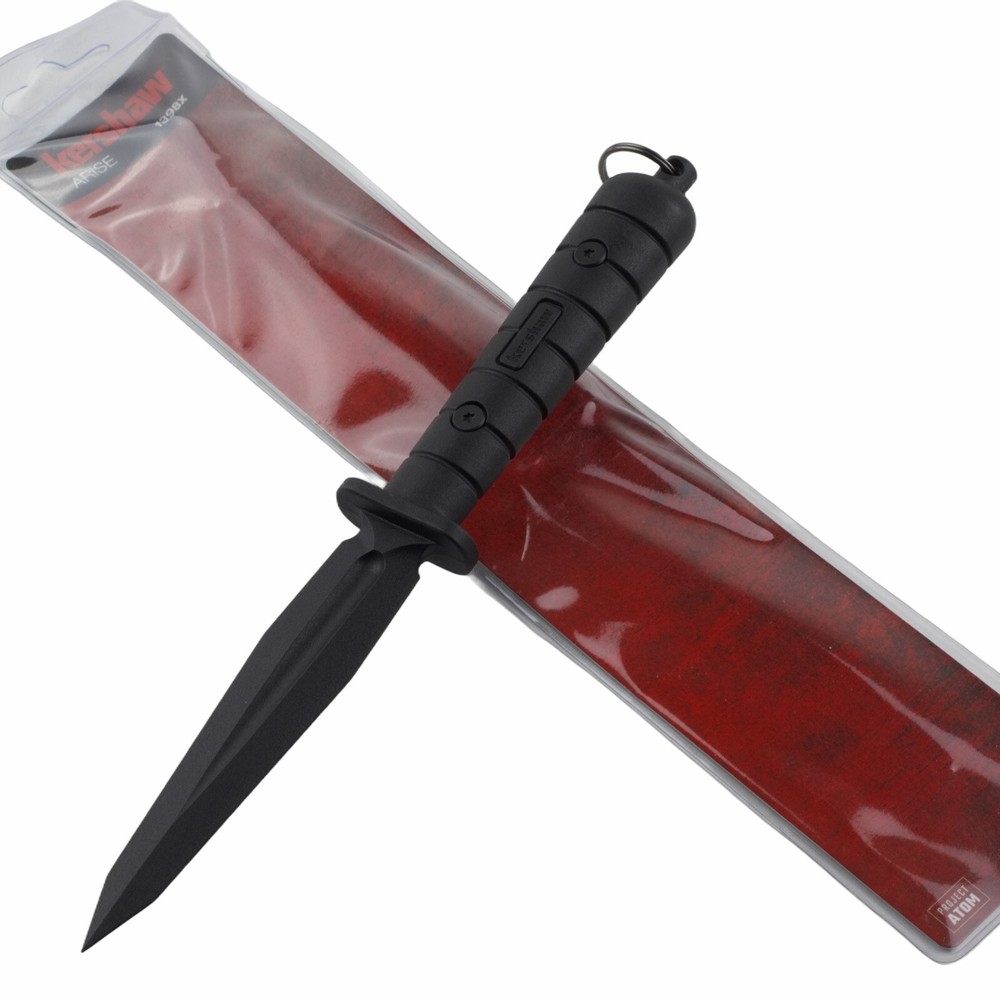 Kershaw Arise Fixed Blade Knife Black Polypropylene Construction