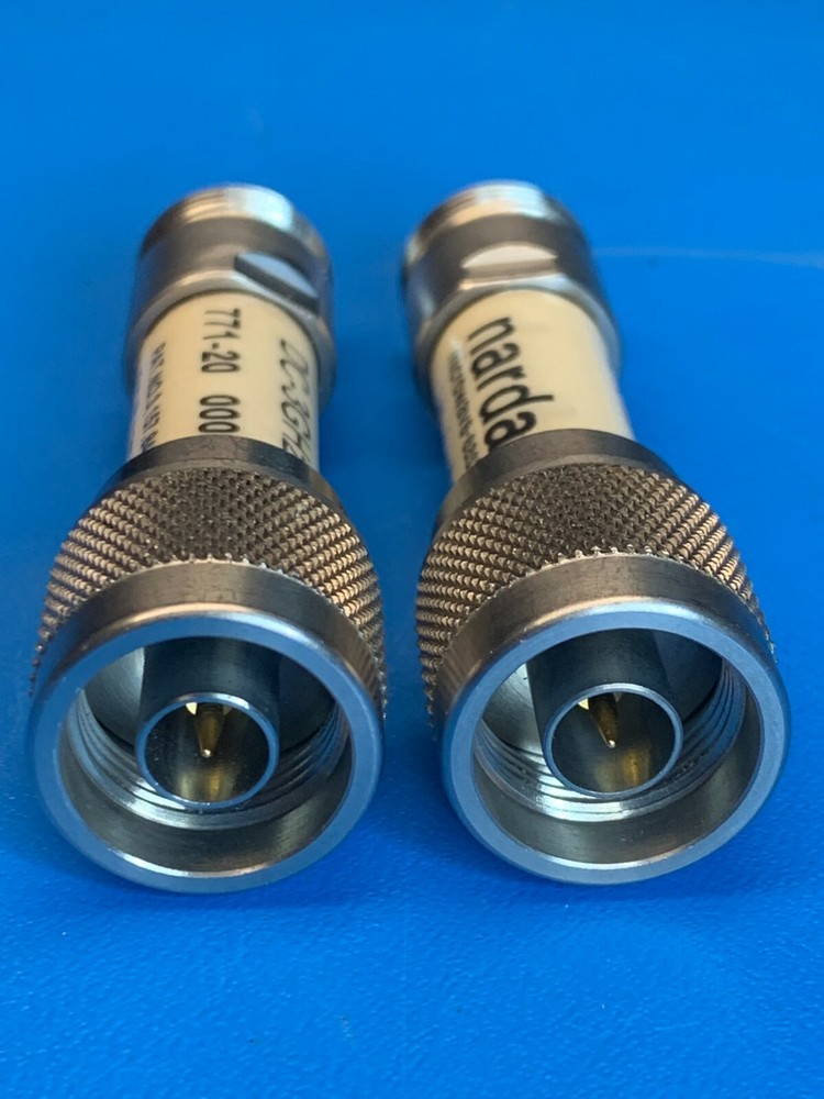 2 pcs narda attenuator 20dB DC-3GHz 771-20