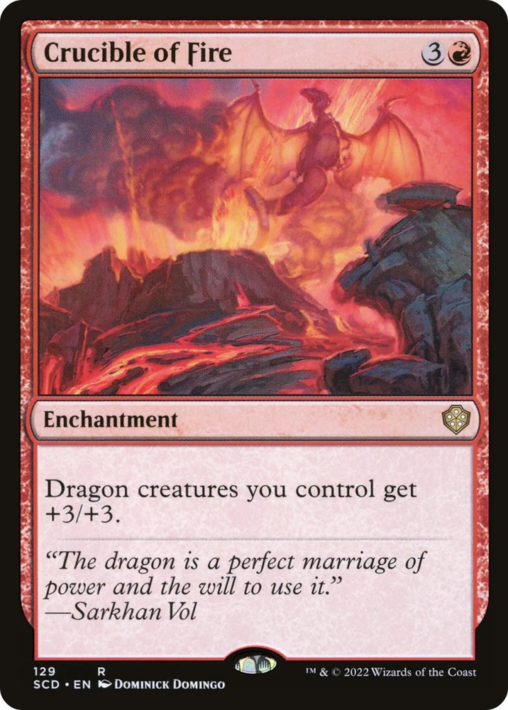 Crucible of Fire [Starter Commander Decks] Near Mint