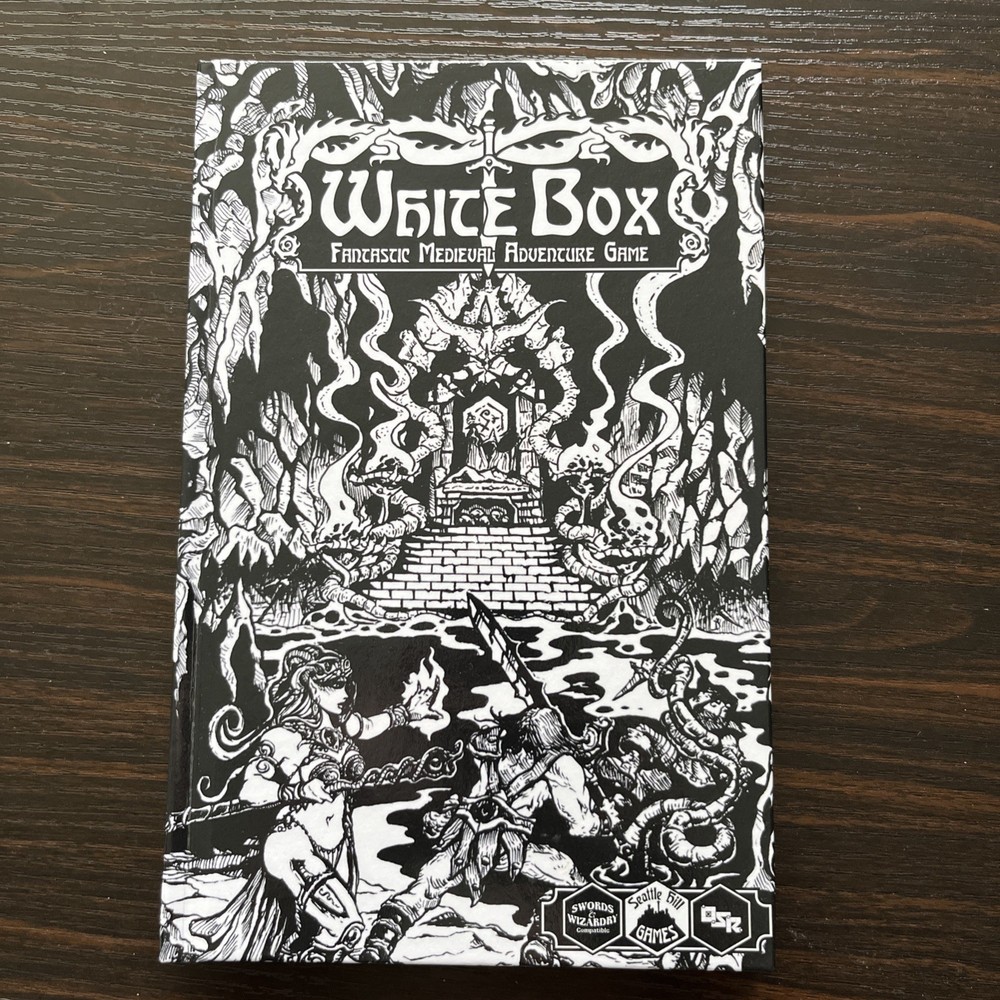 White Box Fantastic Medieval Adventure Game HARDBACK