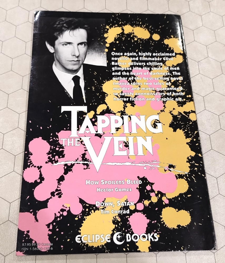 Tapping the Vein Book 5, Eclipse graphic novel/TPB, 1992, Clive Barker