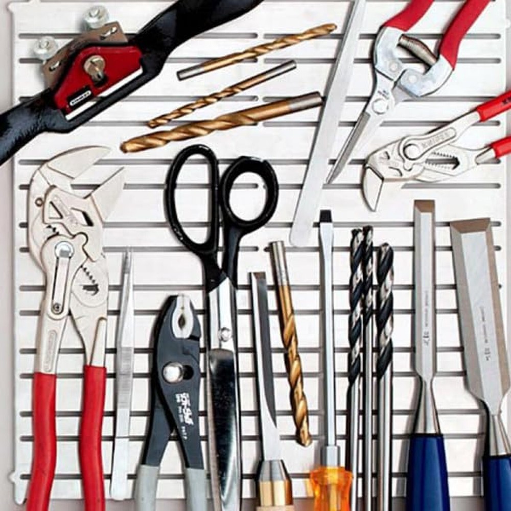 Kings County Tools Magnetic Tool Holder - 12x12in Garage Organization Panel -...