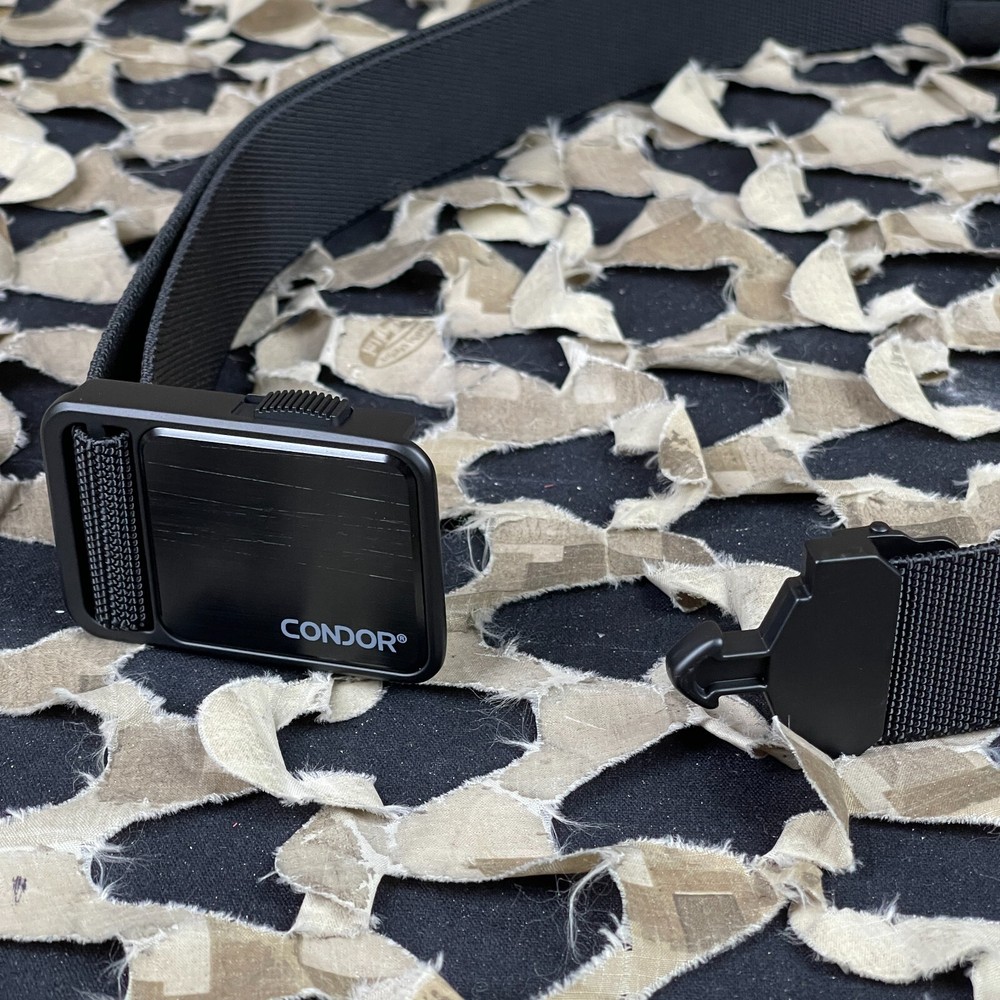 NEW Condor EDC Belt - Black - Small/Medium