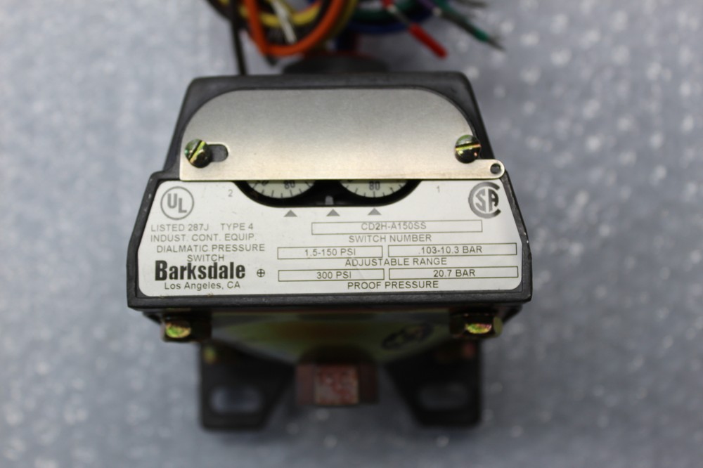 BARKSDALE CD2H-A150SS PRESSURE SWITCH NSMP