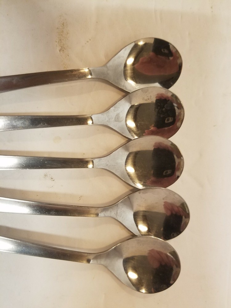 INOXA Iced Tea Spoons Teaspoons Stainless 5 Pcs