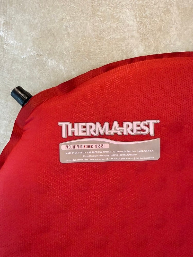 Therm-a-Rest ProLite Plus Sleeping Pad Self-Inflating Excellent Clean